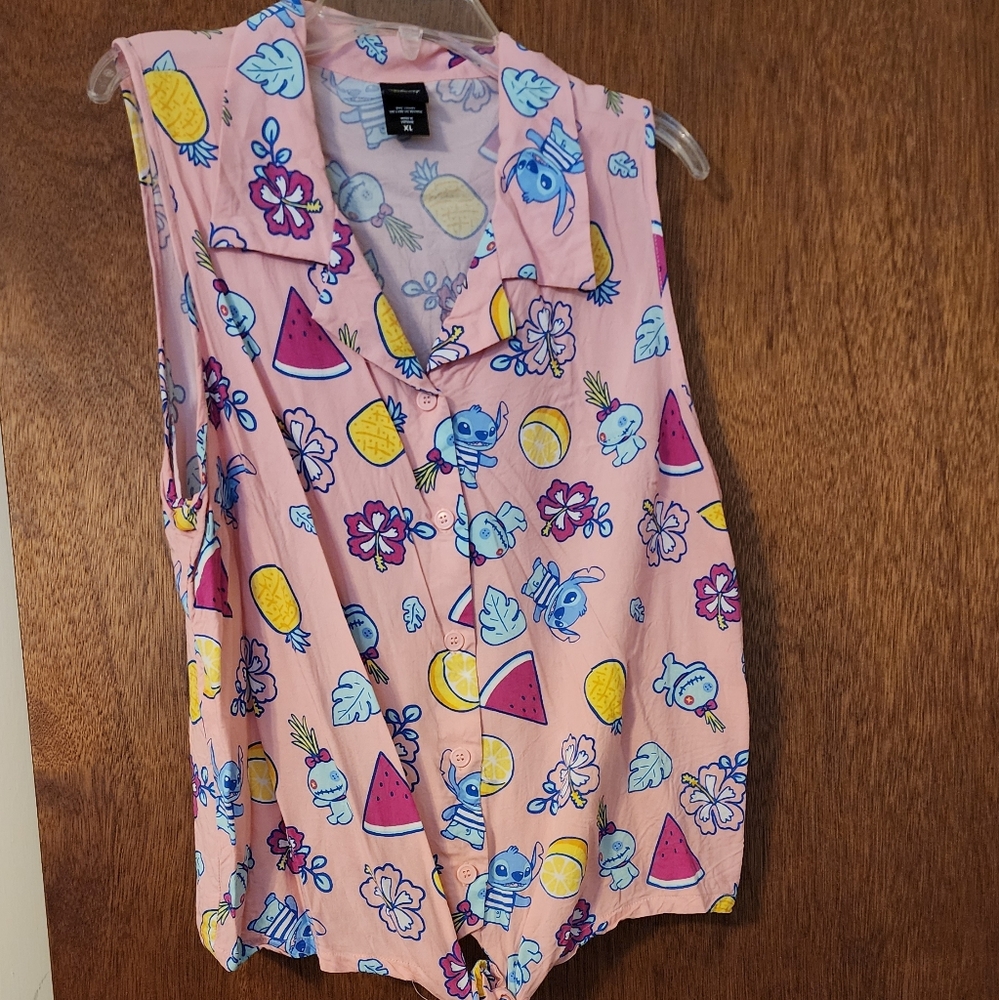 Stitch Disney Tank Top Size XL